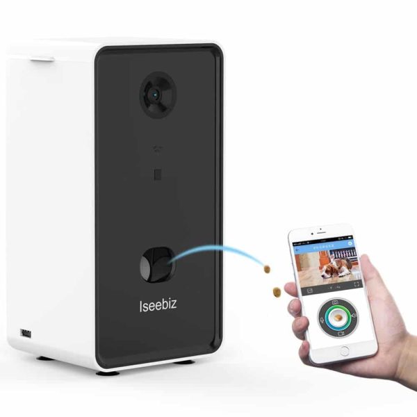Automatic Pet Feeder Dog Camera Treat Dispenser - Image 1